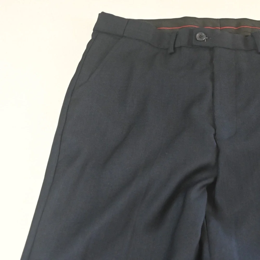 Boys Size 20 30x32 Navy Blue Expander Waist 3 Piece‎ Vest Pants Jacket Suit